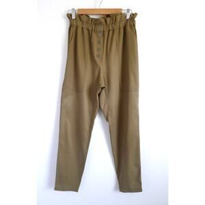 ULLA JOHNSON Paperbag Waist High-Rise Cargo Pant Trouser Net-A-Porter 4 $398